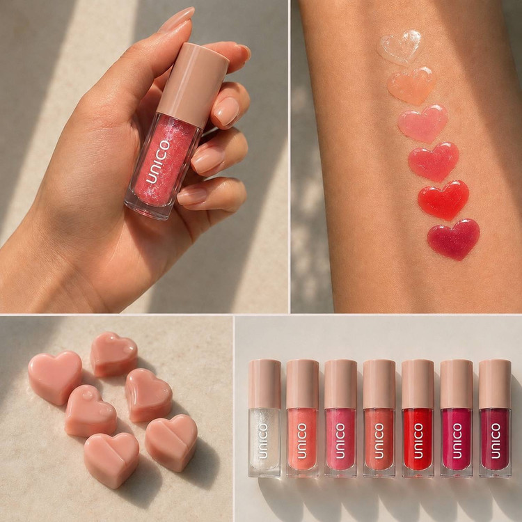 لیپ گلاس لب یونیکو 6 میل unico lip gloss
